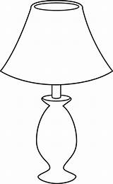 Lamp Clipart Clip Outline Lamps Table Colouring Kids Cliparts Light Floor Line Transparent Coloring Colorable Collection Clipartpanda Library Oil Clipartbest sketch template