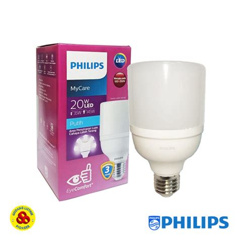 Jual Philips Lampu Led Bright 20w Putih Mycare E27 Bohlam Led 20 Watt
