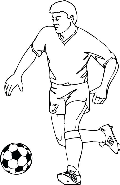 printable soccer coloring pages  getdrawings