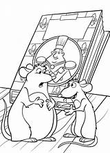 Ratatouille Coloring Pages Disney Colouring Previous Animated sketch template