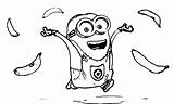 Minions Coloring Pages Drawing Minion Banana Bob Template Inspiration Popular Albanysinsanity Getdrawings Gif Coloringhome Wecoloringpage sketch template