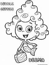 Bubble Guppies Coloring Pages Deema Printable Kids Para Colorear Wallykazam Molly Cartoon Dibujos Print Guppy Fastseoguru Imprimir Bajo Mar El sketch template