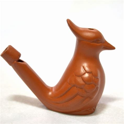 wholesale ceramic whistling bird clay bird water whistle ceramic bird