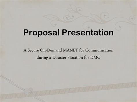 proposal  powerpoint    id