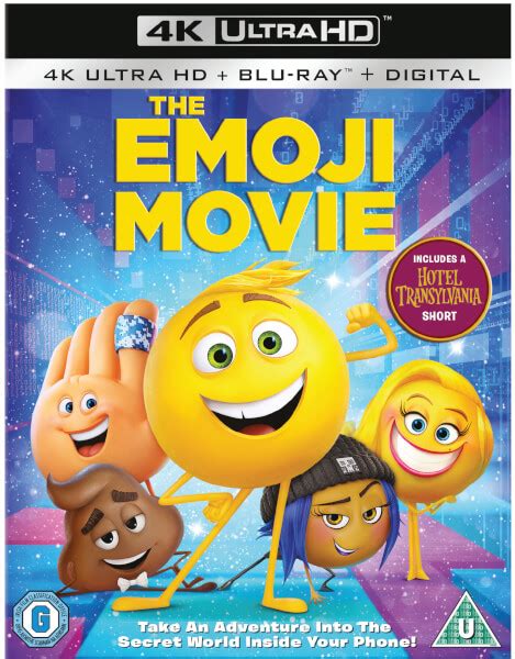 The Emoji Movie 4k Ultra Hd Blu Ray Zavvi