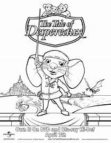 Despereaux Desenhos sketch template