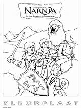 Narnia Chronicles Kleurplaat Kleurplaten Pages Nl Van sketch template