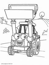 Builder Bob Coloring Pages Print Printable Boys sketch template