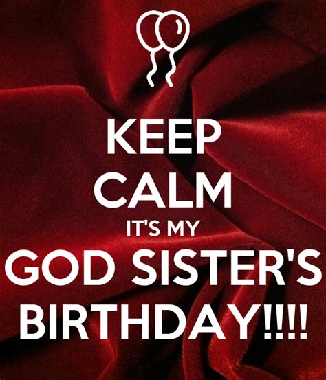 calm   god sisters birthday poster maryjane