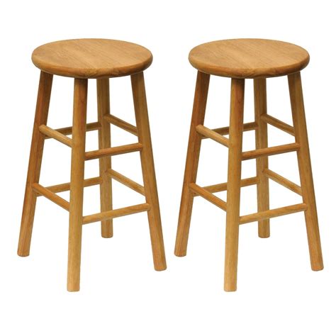 amazoncom winsome  tabby stool natural kitchen dining