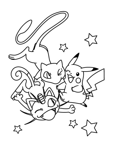 pokemon coloring pages starters pokemon drawing easy