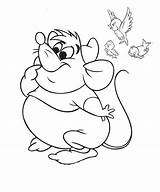 Cinderella Coloring Pages Mice Disney Mouse Gus Baby Drawing Pumpkin Cartoon Silas Paul Fat Drawings Tattoos Animals Bird Malvorlagen Sheet sketch template