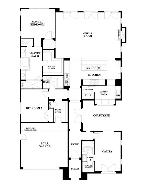 collection  residence  floor plan  sea summit azure  san clemente ca taylor