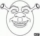 Shrek Coloring Drawing Face Pages Outline Mask Getdrawings Draw Print Template Printable Masks Color Shark Visit Drawings sketch template