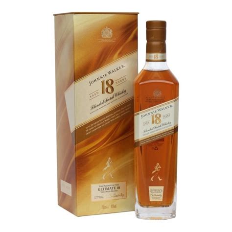 johnnie walker 18 year old blended whisky from the whisky world uk