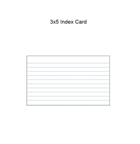 note card template microsoft word doctemplates