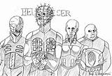 Hellraiser Zooni sketch template