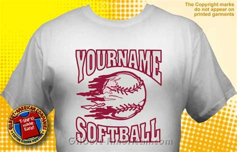 softball team  shirt design ideas school spirit  shipping