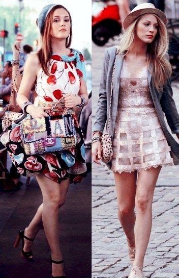 Blair And Serena Style In Paris Gossip Girl Blair And