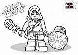 Awakens Bb8 Pointbrick Vader Kidsworksheetfun Clone sketch template