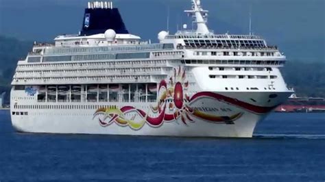 norwegian sun cruise ship  vancouver bc july   youtube