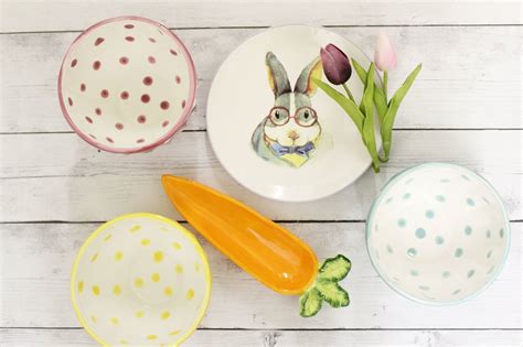 easter decor dishes plates real deals