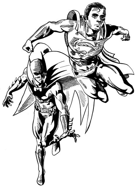 top  printable batman  superman coloring pages printable