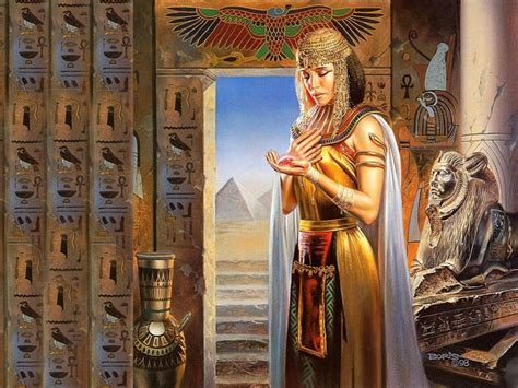 [42 ] Egyptian Goddess Wallpaper On Wallpapersafari