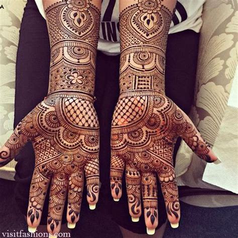 Pakistani Mehndi Designs For Hands And Arms In 2020