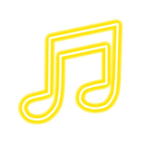 song neon icon  png