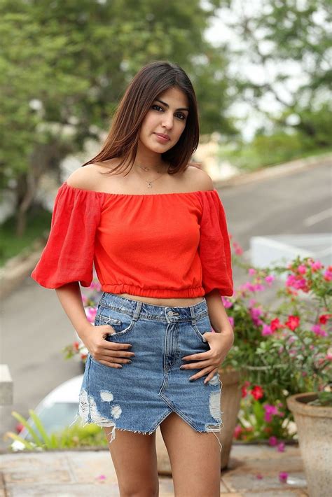 Desi Actress Pictures Rhea Chakraborty Displays Her Sexy