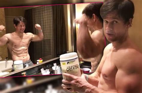 shirtless mark wahlberg shows off hot body in sexy video