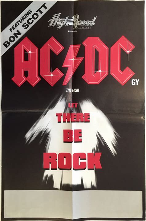 ac dc let there be rock the film poster gallery