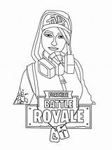 Fortnite Coloring Logo Royale Battle Logodix Shapes Logos Brands Colors sketch template