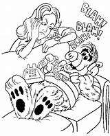 Alf Coloring Pages Para Rock Fraggle sketch template