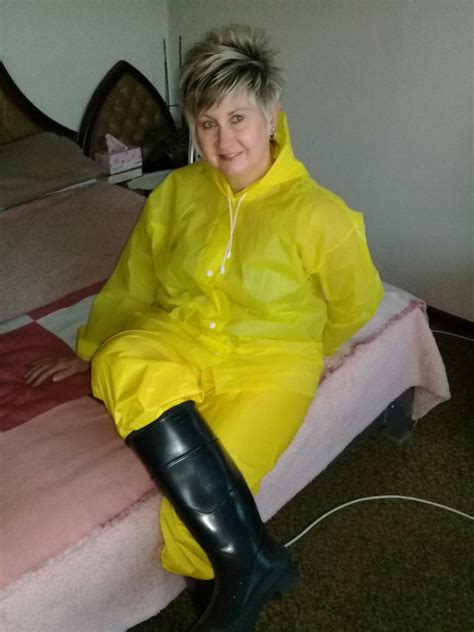 Pvc Raincoat Yellow Raincoat Rain Suits Rainwear Girl Plastic Pants