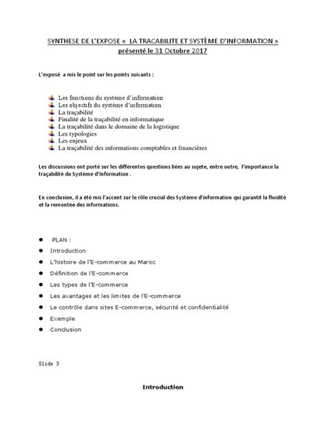 exemple de conclusion   expose le meilleur exemple