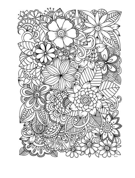 flower coloring page notability gallery