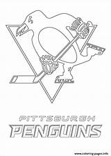 Coloring Penguins Pittsburgh Logo Pages Nhl Hockey Printable Sport Logos Color Maple Colouring Toronto Penguin Print Info Supercoloring Leaf Template sketch template