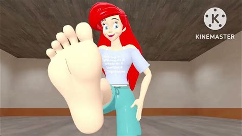 ariel wiggles her toes for christianthethomasandfrien8257 youtube