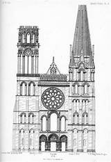 Chartres Pointed sketch template