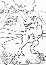 Dinosaur Coloring Pages Kids Printable Cool2bkids sketch template