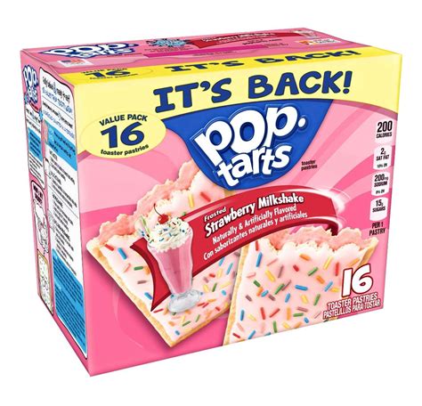 kellogg s pop tarts breakfast toaster pastries frosted strawberry