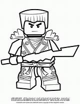 Ninjago Coloring Pages Kai Library Ausmalbilder Clip Jay Lego sketch template
