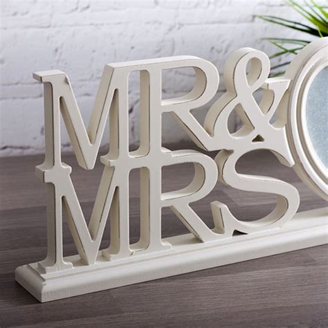 mr and mrs large heart photo frame the t experience
