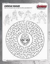 Maze Avengers Coloring Ultron Mazes Rockinmama Sweeps4bloggers Hasbro Imaginative Superheroes sketch template