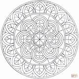 Mandalas Kolorowanki Kolorowanka Druku Colorear Magique Coloriages Supercoloring Vrac Mandale Dzieci Dur Rectangle Seidenmalerei Kleurplaten Moyen Kategorii Ausmalen sketch template