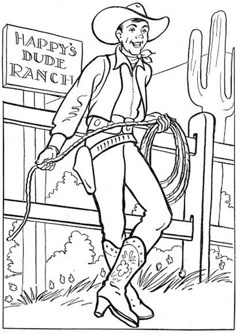 western coloring pages  adults