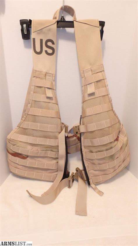 armslist  sale  army molle ii vest fighting load carrying flc specialty defense systems