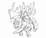 Legion Darksiders Ii sketch template